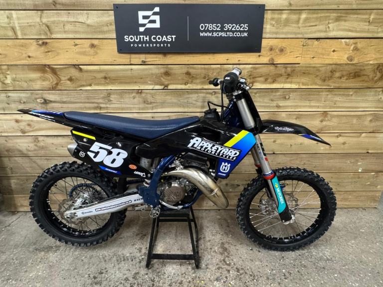 HUSQVARNA TC 150 2025 MOTOCROSS BIKE ELECTRIC START LOW HOURS