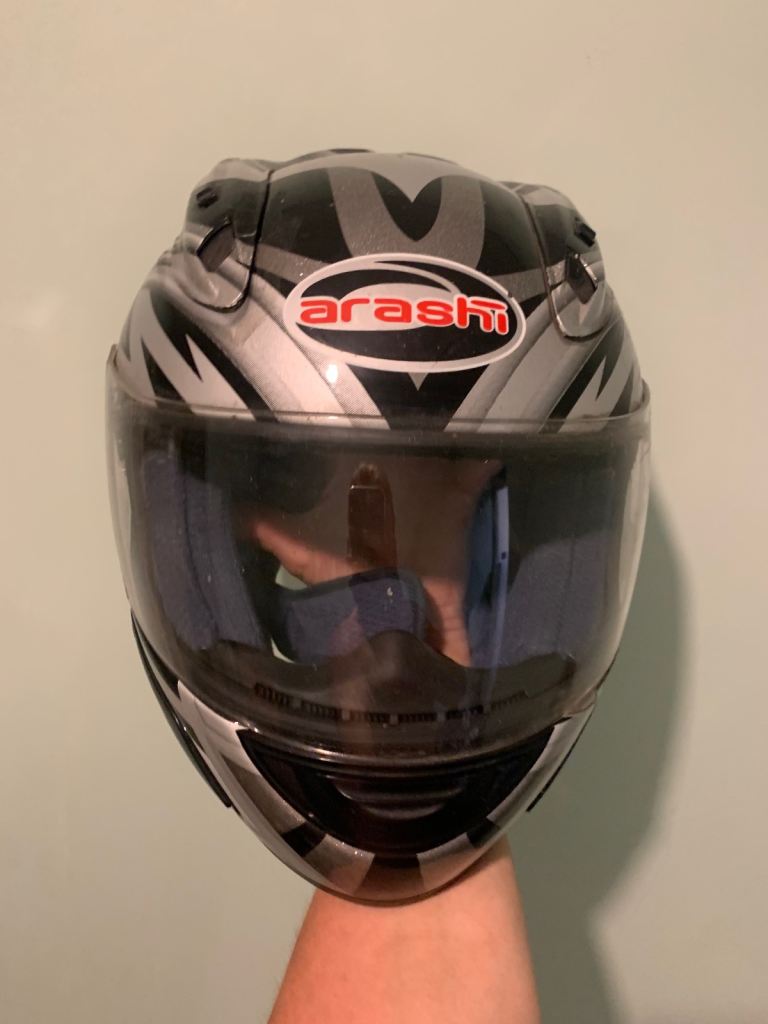 Arashi full face motorcycle helmet