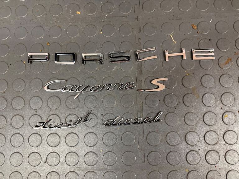 Porsche Cayenne OEM Decals Badges