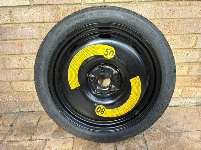 18” Skoda Space Saver wheel with wheel replacement kit