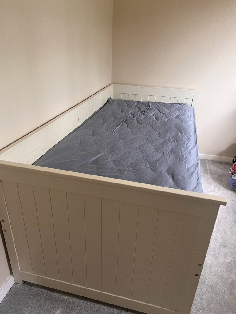 image for Single bed and 2 mattresses for sale