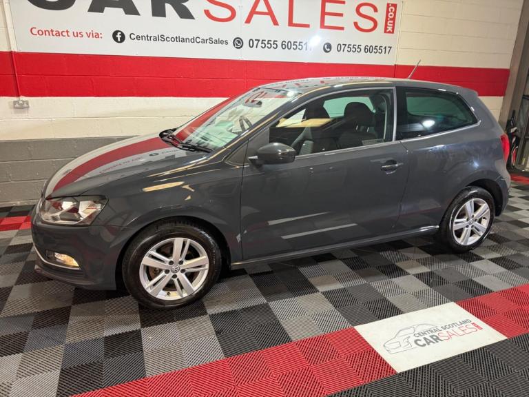 2017 Volkswagen Polo 1.2 TSI BlueMotion Tech Match Edition Euro 6 (s/s) 3dr HATCHBACK Petrol Manual