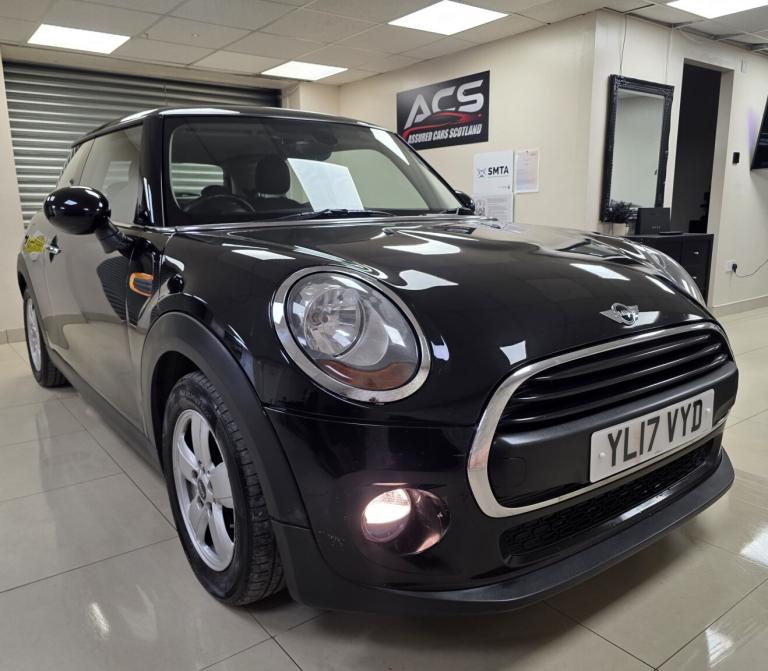 MINI HATCH 1.2 One 3-Door Hatch Black Manual Petrol WARRANTY 12 MONTHS MOT