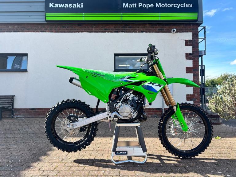 Kawasaki KX112 2027 NEW 112cc 2 Stroke Supermini Motocross MX Bike 19/16