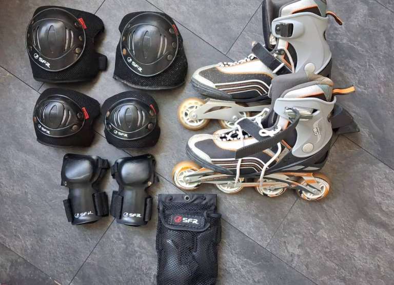 Bladerunner Formula 80 Men's Inline Skates / Rollerblades - UK Size 9 - Fully equipped