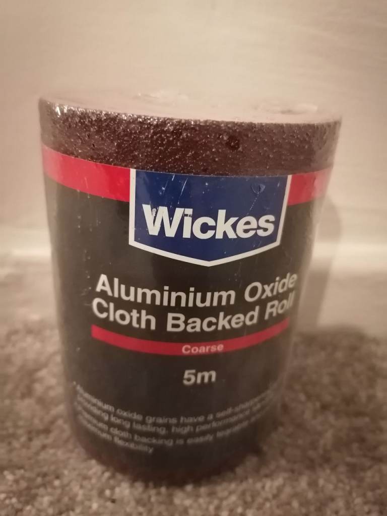 Sandpaper roll 5m Course