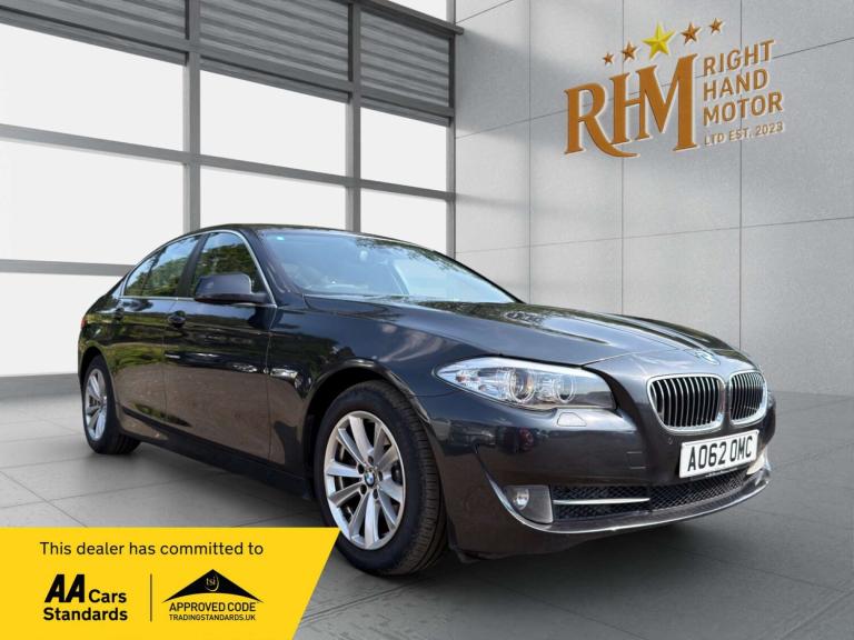 2012 BMW 5 Series 520d SE 4dr Step Auto [Start Stop] SALOON DIESEL Automatic