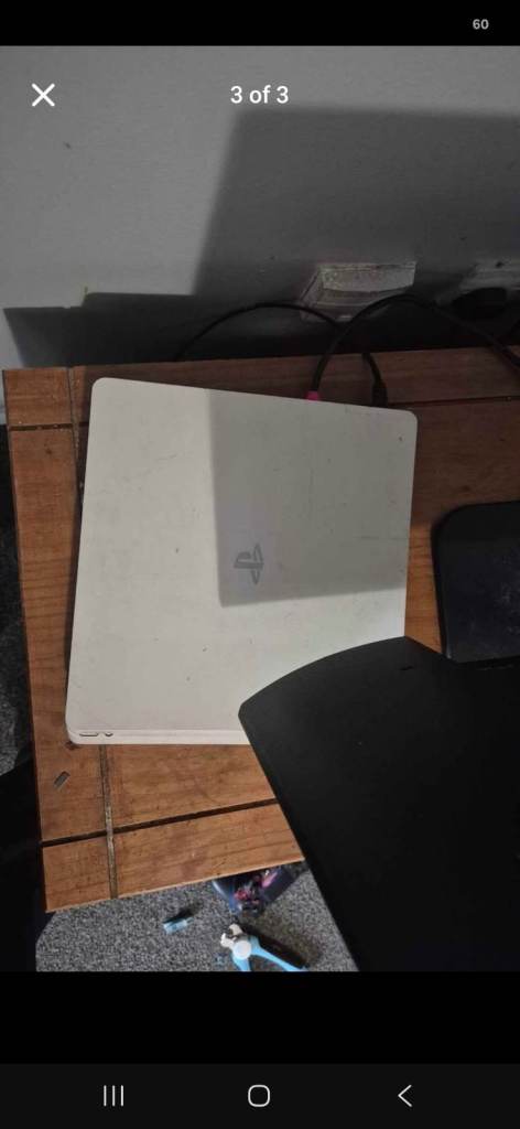 Ps4 white with 1 controller 