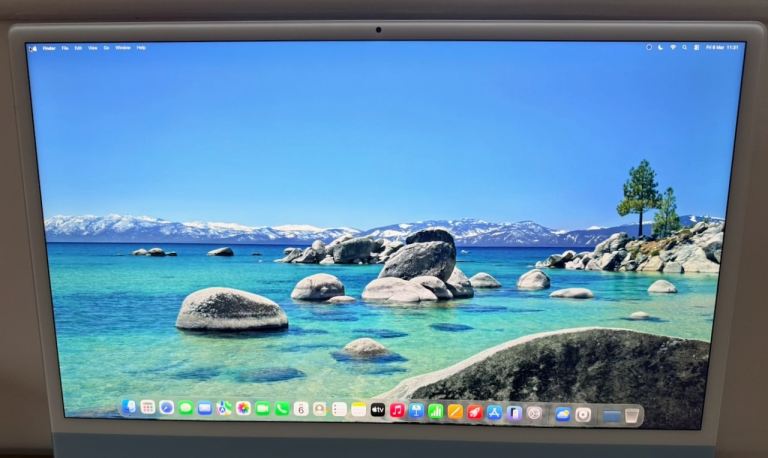 Apple iMac M1 1TB SSD - 16GB Ram - 8C CPU 8C GPU 4 Ports - Blue 24" 4.5K Retina