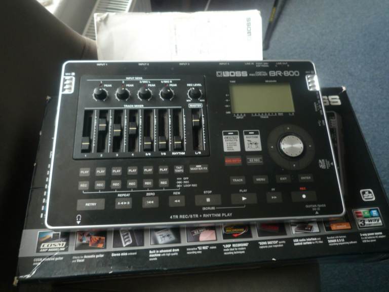 Boss BR-800 Digital Audio Workstation Recorder