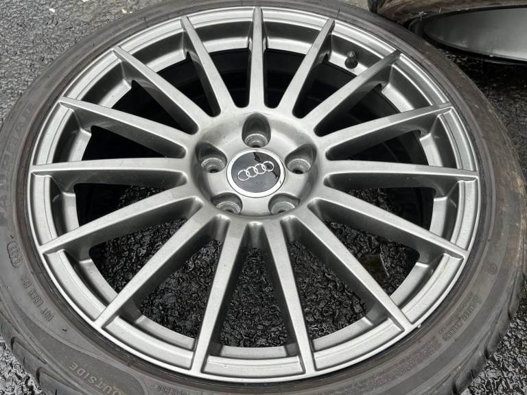 *Refurbished* Genuine 18" Audi DTM Alloy Wheels & Tyres 5x112 A3/A4