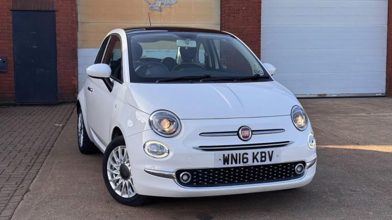 2016 Fiat 500 1.2 Lounge 3dr HATCHBACK PETROL Manual