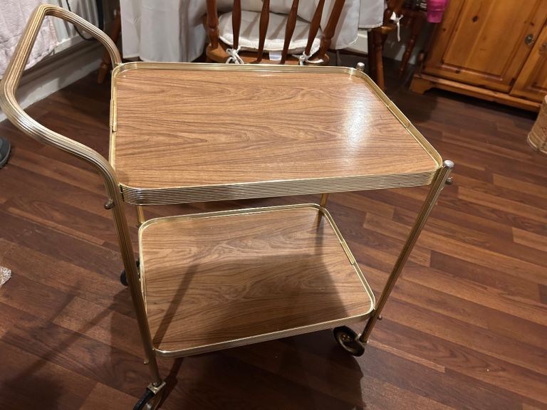 Vintage tea/drinks trolley 