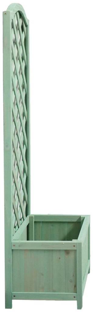 Straight Lattice Planter - Green 4708353
