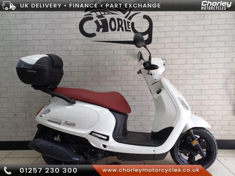SYM Fiddle 50cc  Automatic Moped Scooter  Commuter Learner Legal CBT Friendly