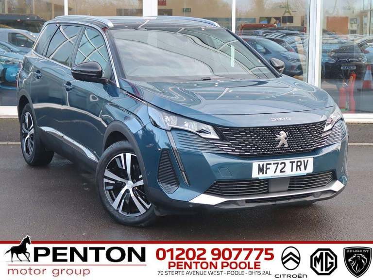 2022 Peugeot 5008 1.5 BlueHDi GT EAT Euro 6 (s/s) 5dr HATCHBACK Diesel Automatic