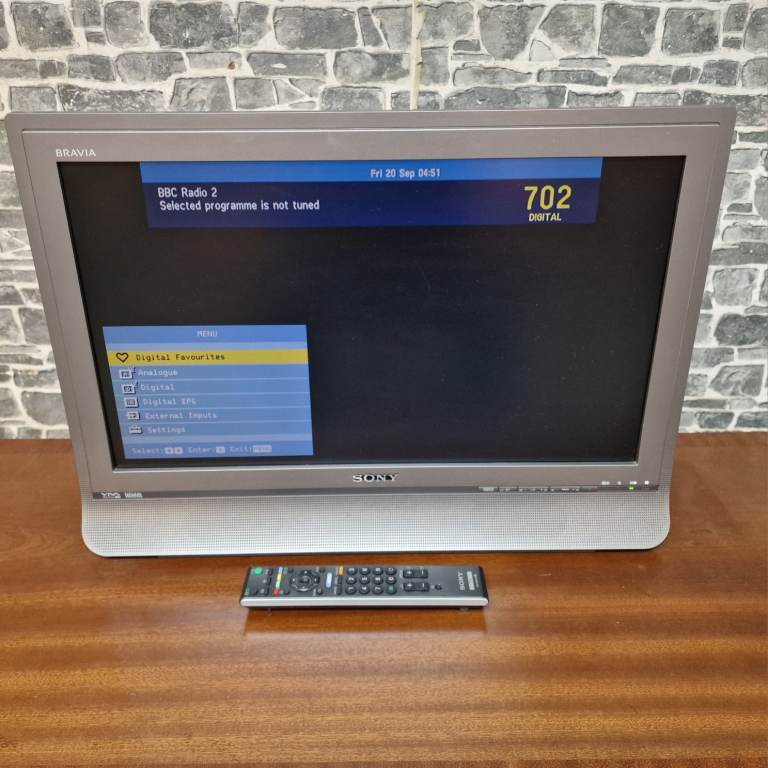 Sony Bravia 23″ LCD TV with Remote