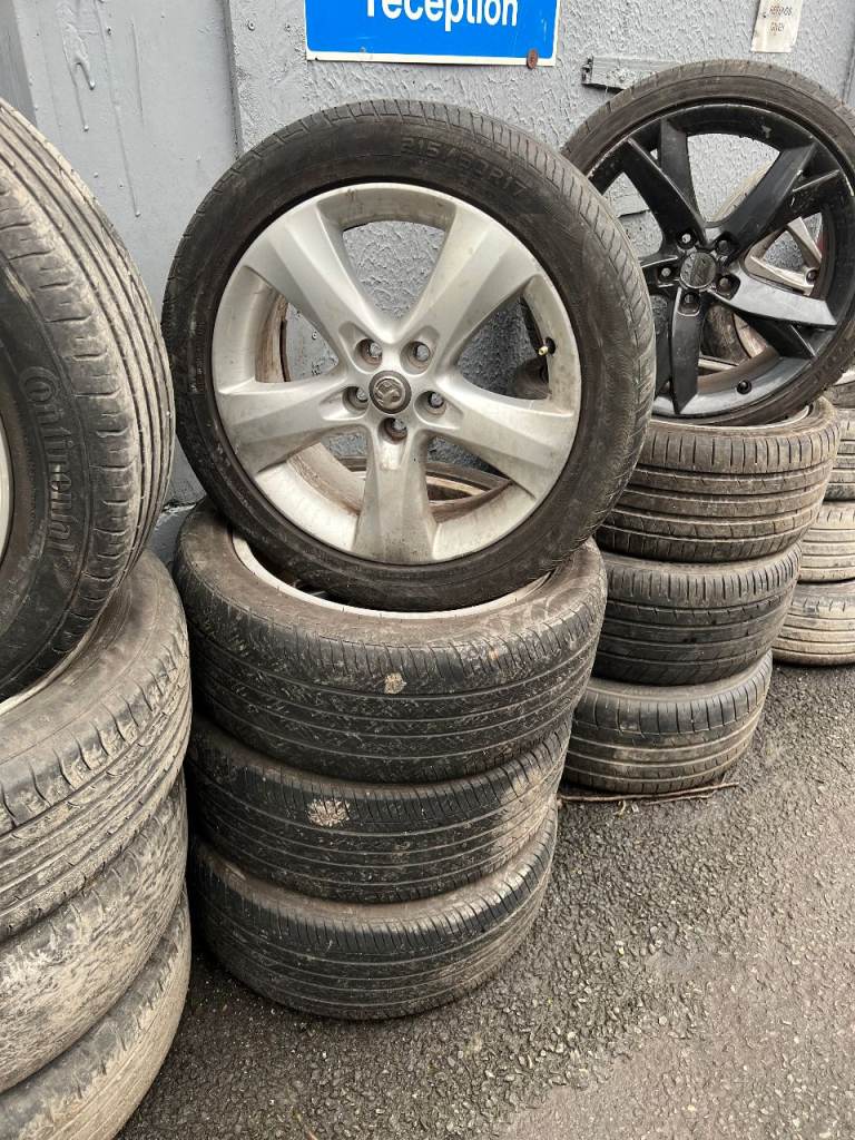 VAUXHALL ASTRA 2011-2014 PETROL ALLOY WHEELS SET OF 4X (17INCH)