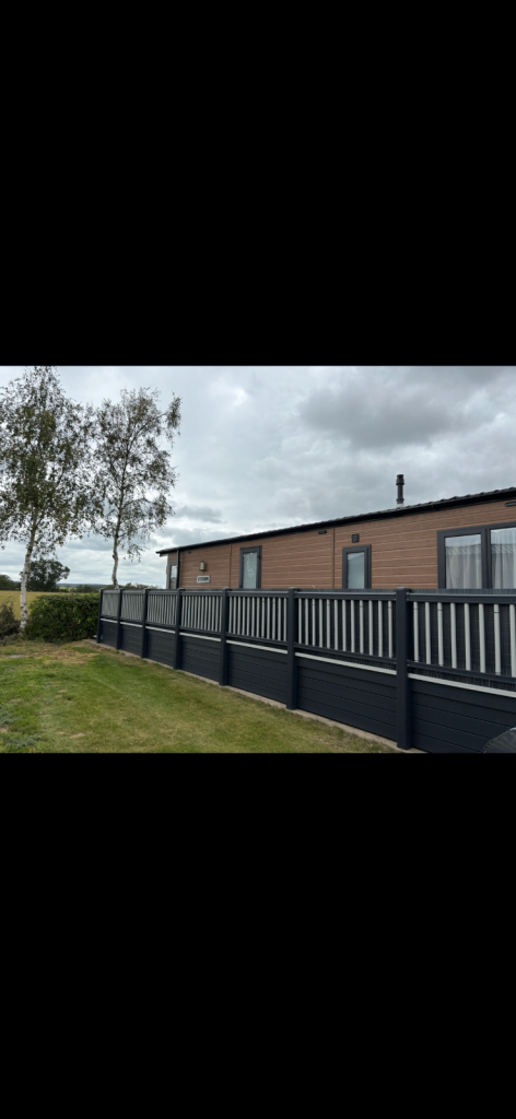 Static caravan sited in Appleby 