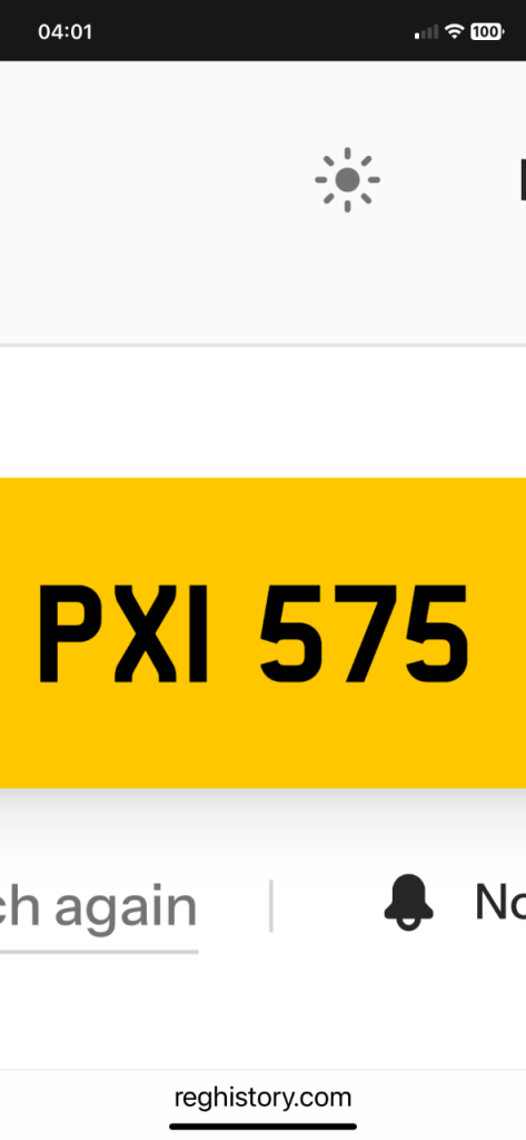 Cute private plate PXI 575