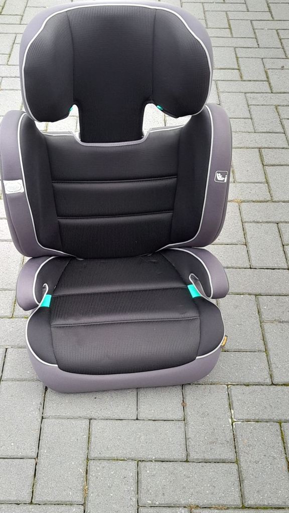 Childs high back car seat 
