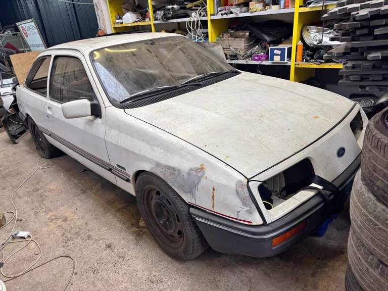 Ford Sierra 3-Door 1.6L Laser – Rolling Shell – LHD – Belgium Registered