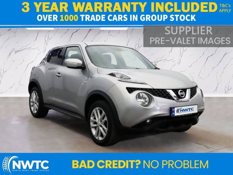 2017 Nissan Juke 1.6 N-Connecta SUV 5dr Petrol XTRON Euro 6 (117 ps) Petrol Automatic