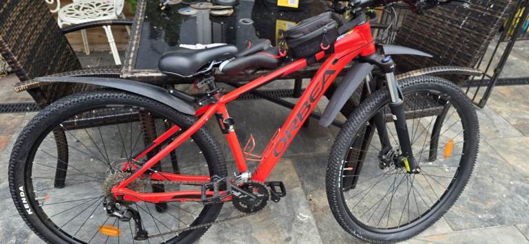 Red Mountain Bike, Good Condition, Ready to Ride