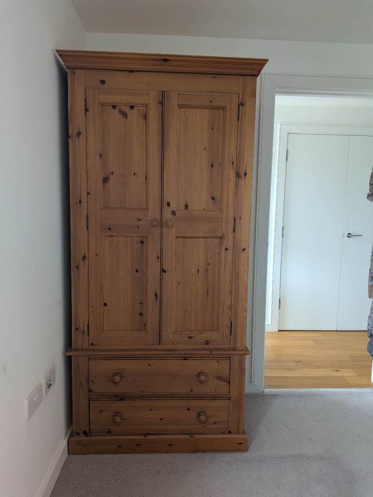 Pine Wardrobe 