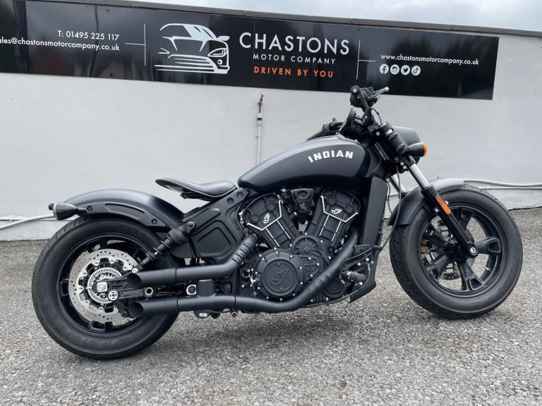 INDIAN SCOUT BOBBER SIXTY Black Manual Petrol 2021