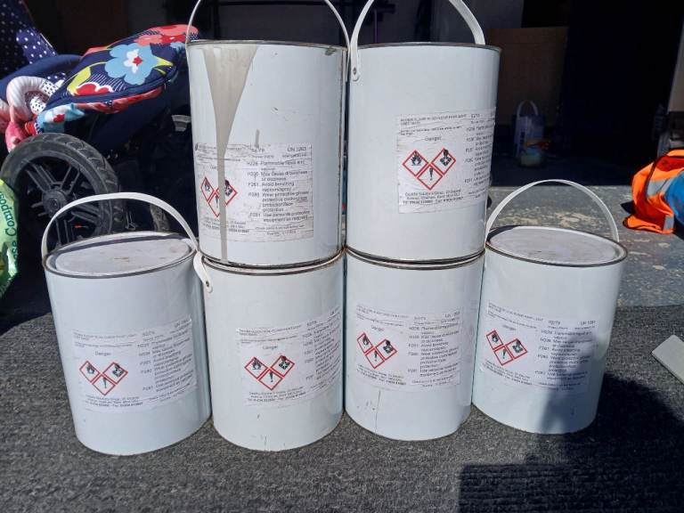 Promix floor paint grey x6 tins 5l