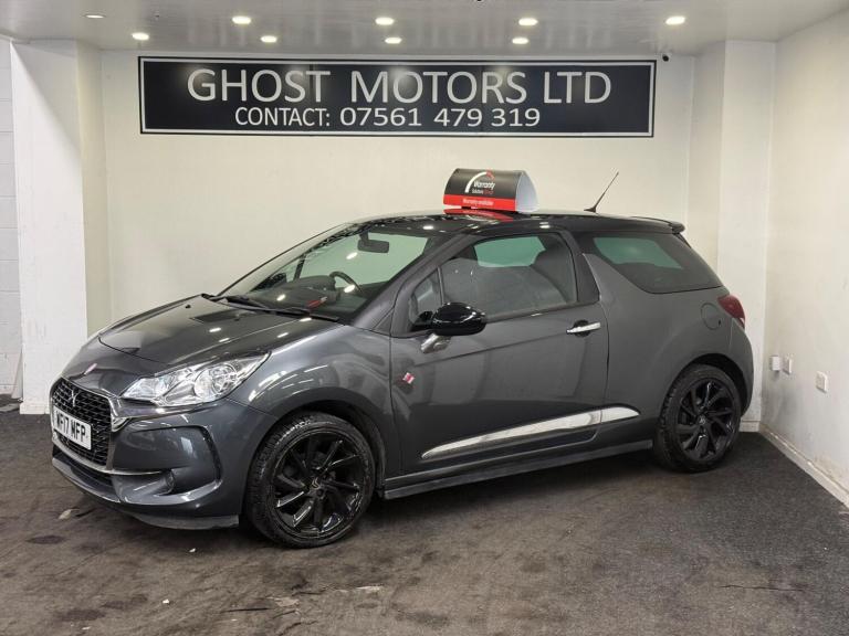 2017 DS Automobiles DS 3 1.2 PureTech Performance Line 3dr HATCHBACK PETROL Manual