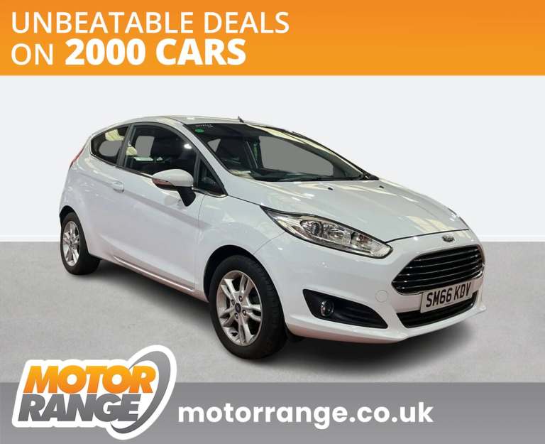 2017 Ford Fiesta 1.25 82 Zetec 3dr HATCHBACK PETROL Manual