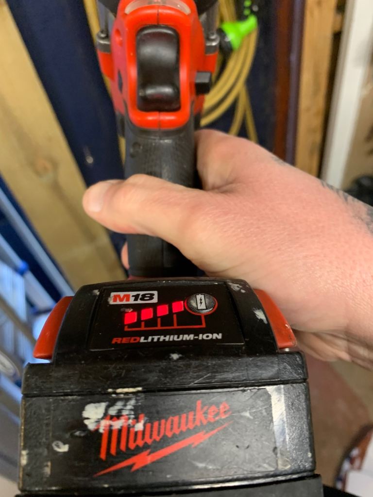 Milwaukee fuel drill