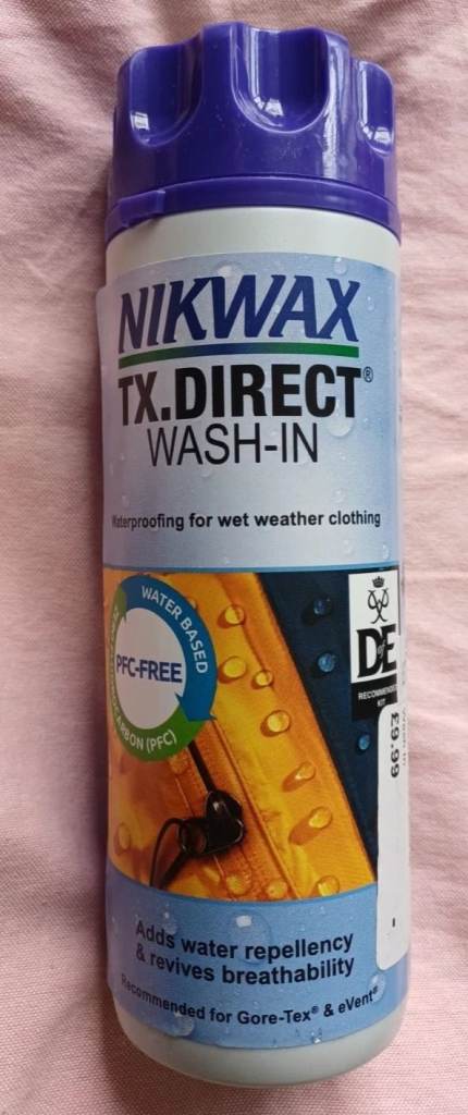 Nikwax TX Direct Wash-In Waterproofing for Outdoor Textiles