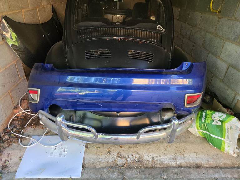 Performance blue focus st mk2 rear bumper
