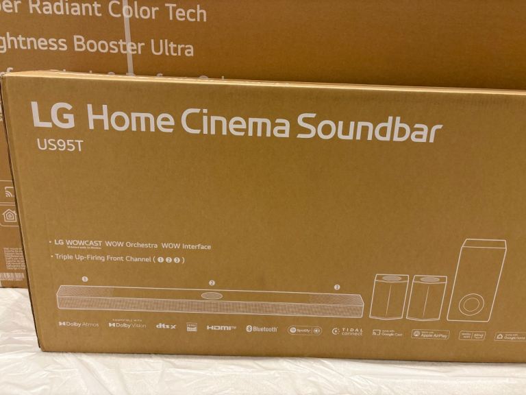 LG US95TR 9.1.5 Dolby Atmos Soundbar (Brand New, Sealed)