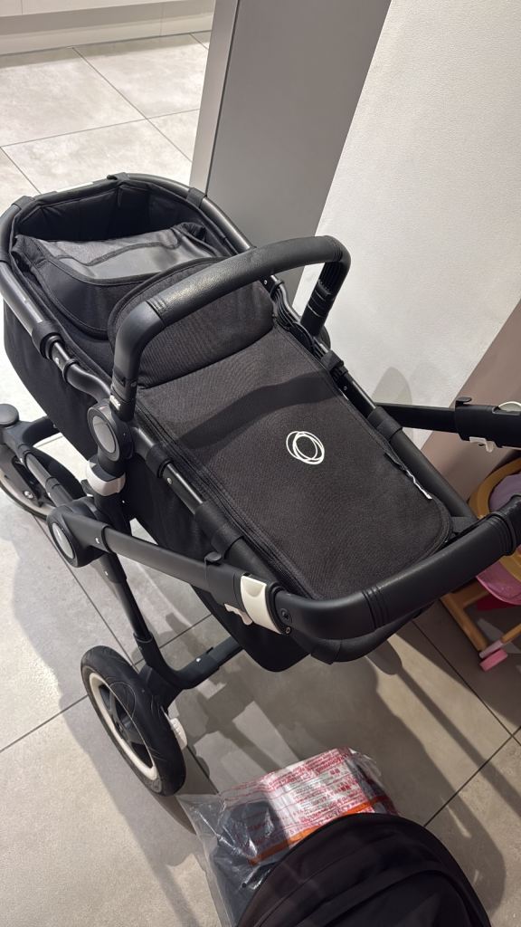 Bugaboo black edition pram and extras 