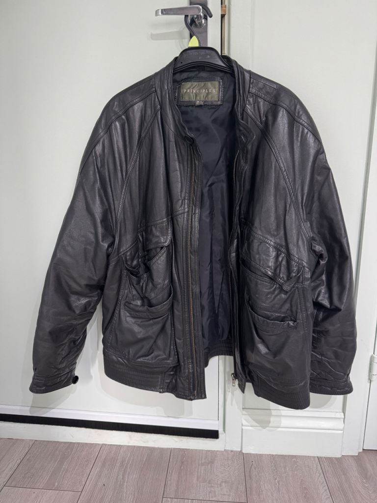 Men’s Genuine Leather jacket 