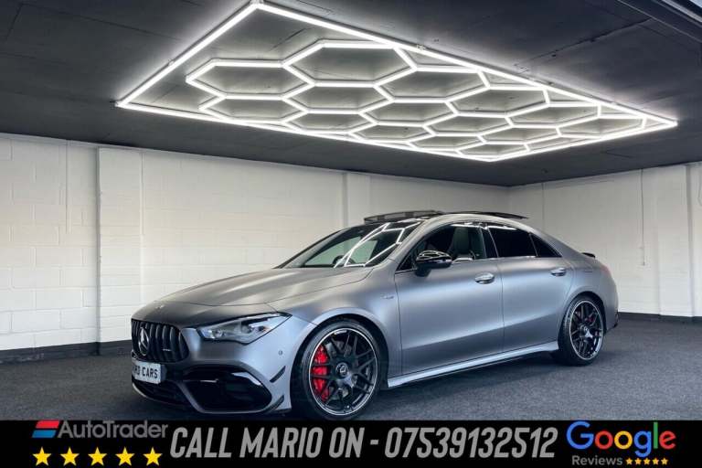 2021 Mercedes-Benz CLA CLA 45 S 4Matic+ Plus 4dr Tip Auto COUPE PETROL Automatic