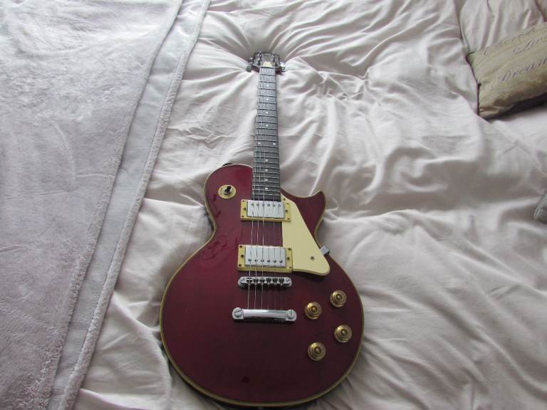 Rare Aslin Dane Les Paul Copy
