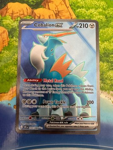 Cobalion ex Pokemon card | in Kilsyth, Glasgow | Gumtree