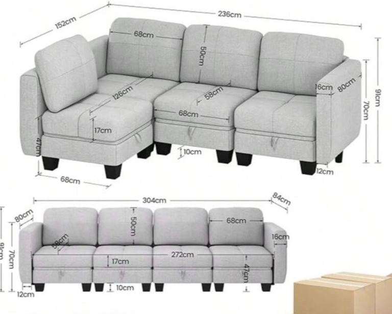 Corner sofa brand new