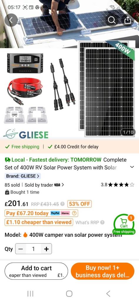 image for Solar panels.