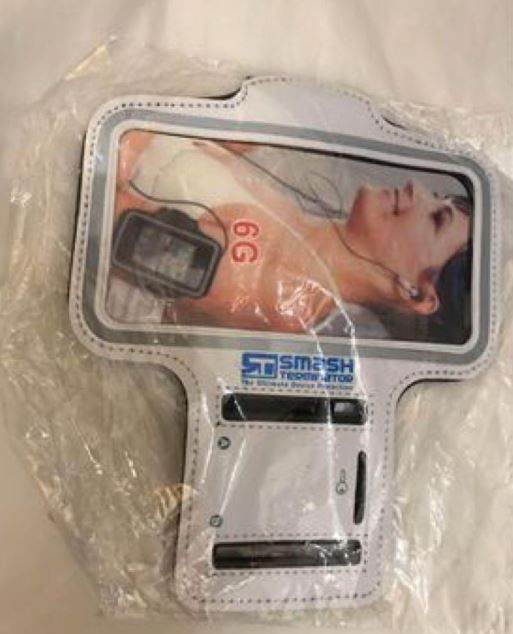 iPhone 6 running armband case