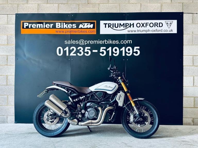 STUNNING SUPER LOW MILEAGE 2021/21 INDIAN FTR 1200 S RACE REPLICA MOTORCYCLE