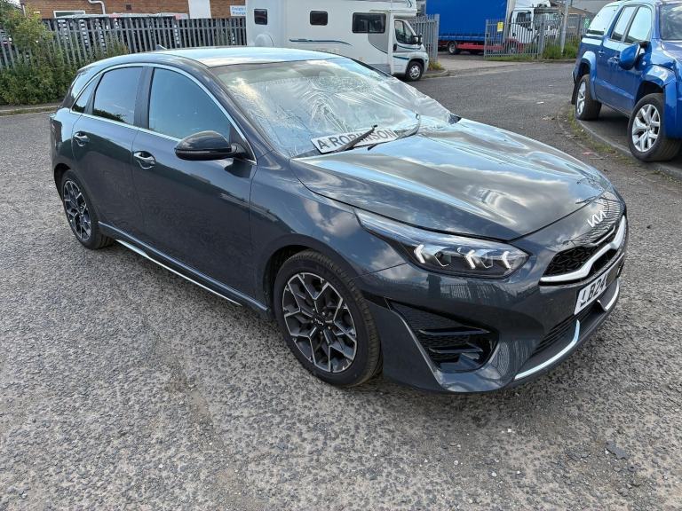 2024 KIA CEED GT-LINE 24 REG accident damaged salvage