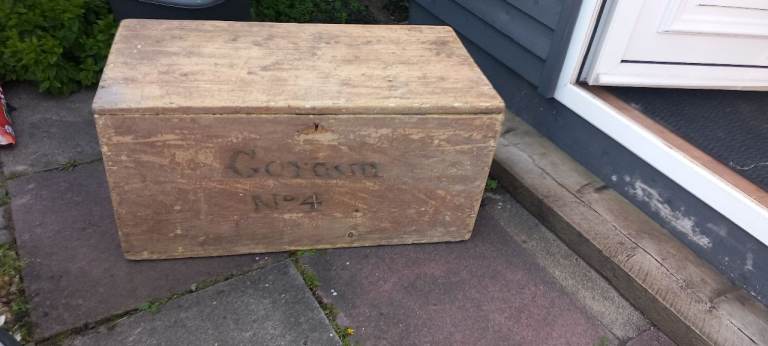 Antique blanket/chest box