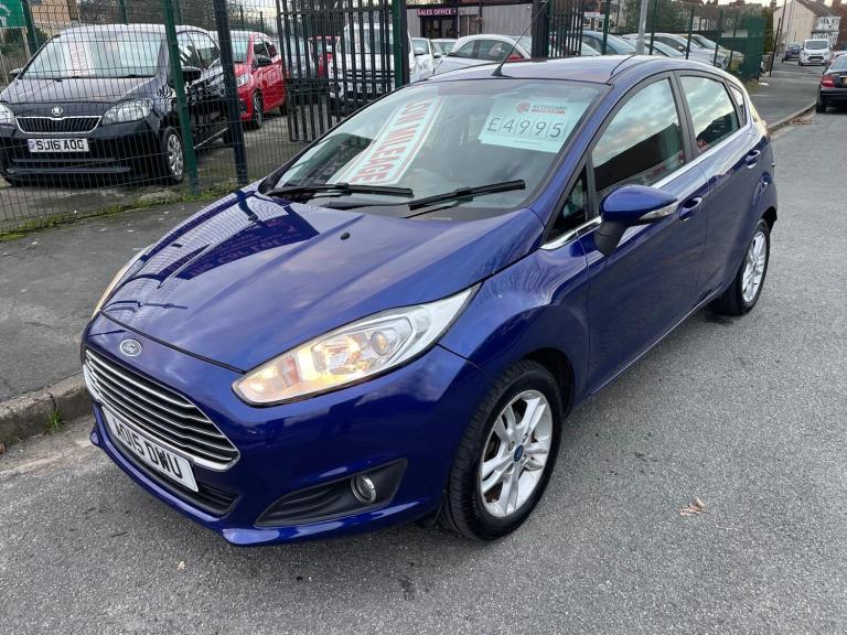 2015 Ford Fiesta 1.25 82 Zetec 5dr HATCHBACK Petrol Manual