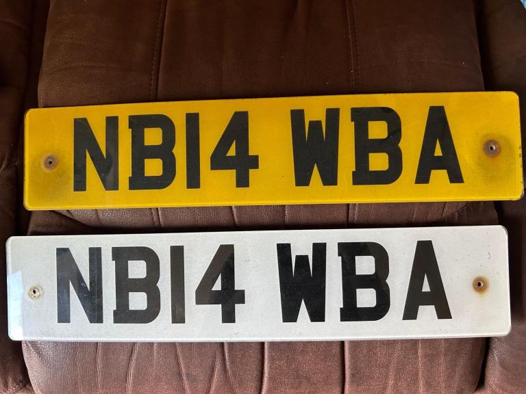 WBA Reg Plate 